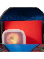 Mochila escolar masculina infantil vingadores preta