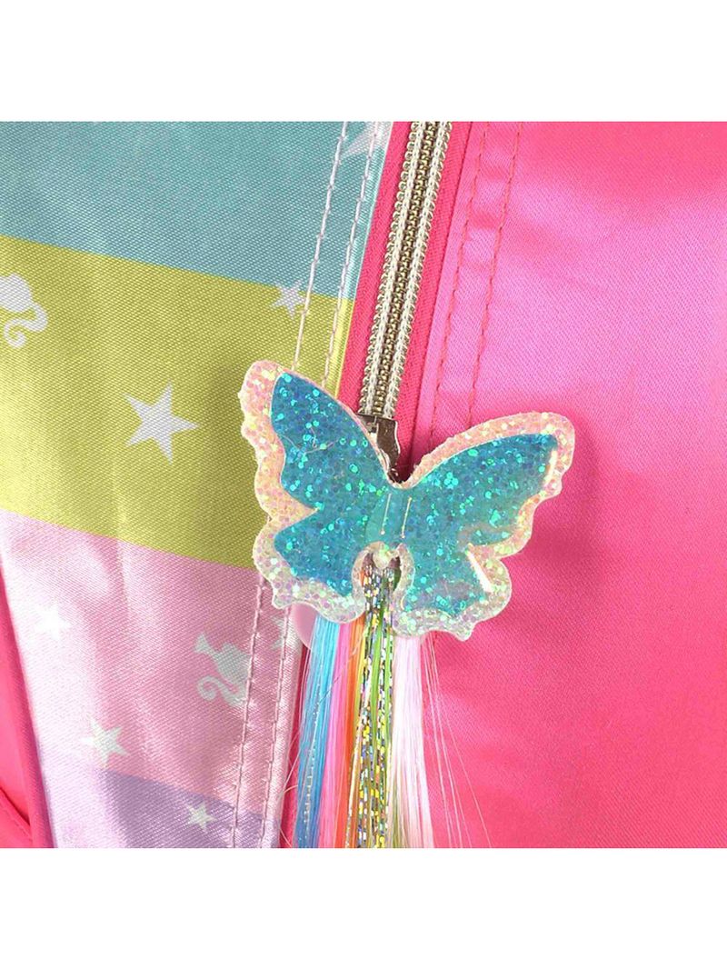 Mochila escolar feminina premium barbie rosa