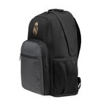 Mochila escolar masculina juvenil real madrid preta