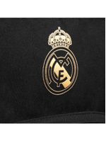 Mochila escolar masculina juvenil real madrid preta