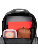 Mochila escolar masculina juvenil color block cinza