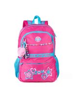 Mochila escolar feminina infanto juvenil bg joy rosa