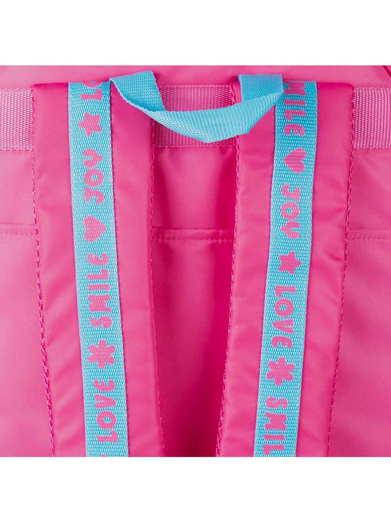 Mochila escolar feminina infanto juvenil bg joy rosa