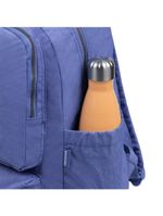 Mochila escolar feminina de 4 rodinhas pop fun ii azul