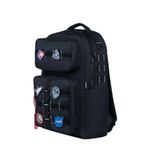 Mochila escolar  espacial nasa preta
