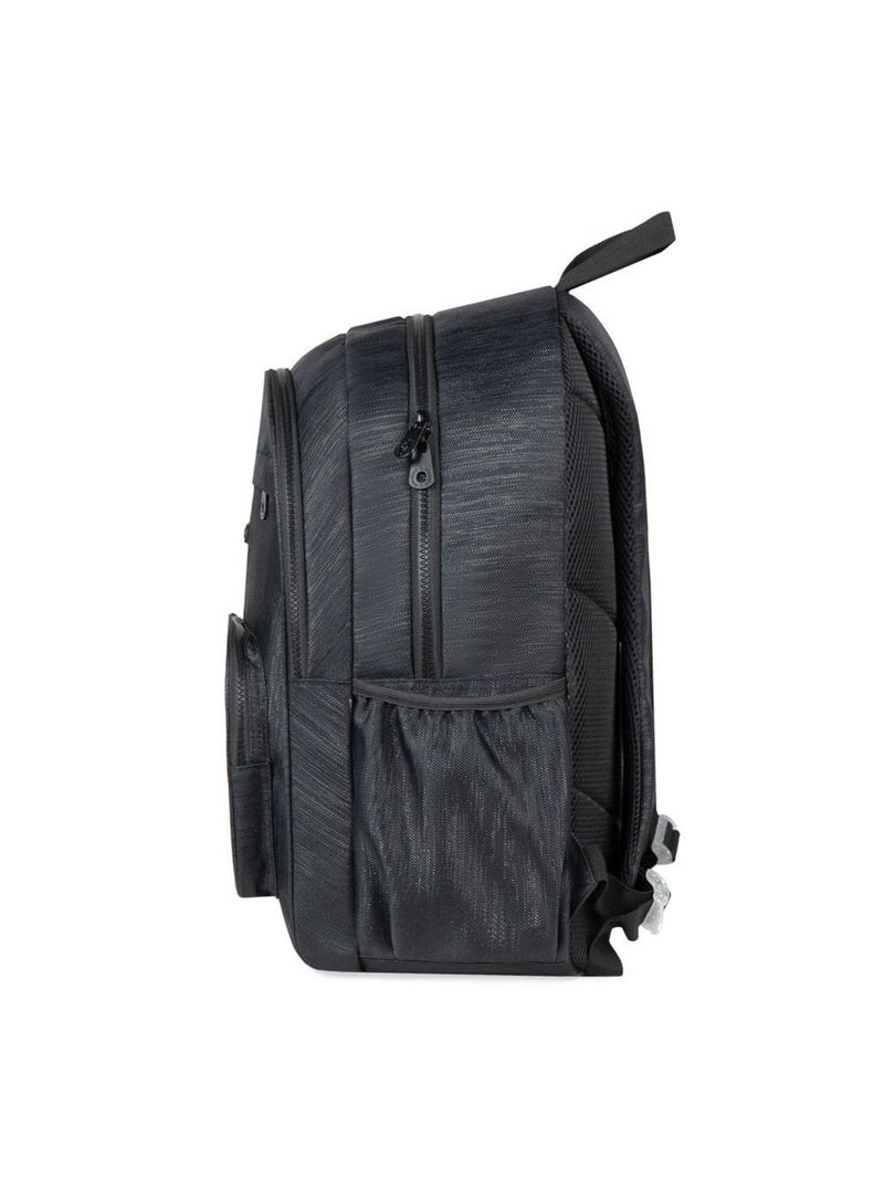 Mochila escolar feminina bg charms preta