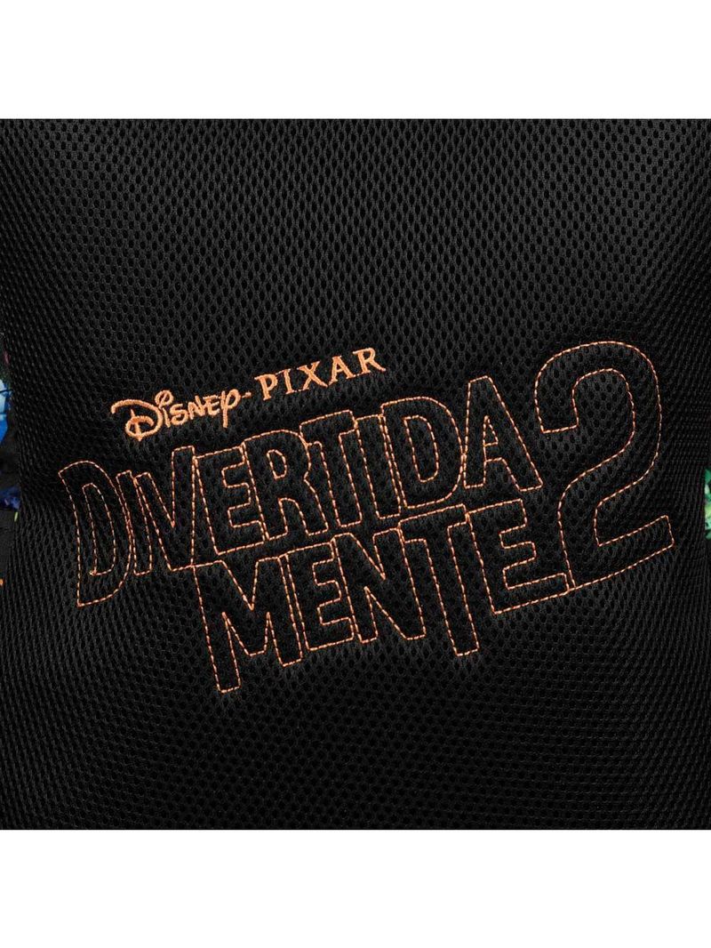 Mochila escolar divertida mente 2 preta