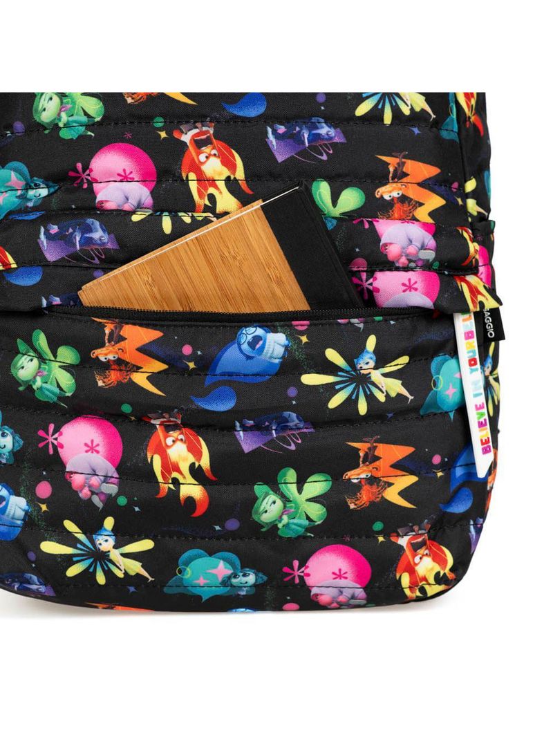 Mochila escolar divertida mente 2 preta