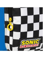 Mochila escolar masculina infantil sonic azul