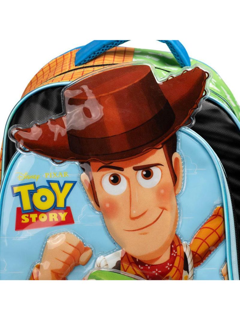 Mochila escolar masculina infantil toy story woody e buzz