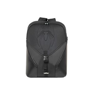 Mochila escolar masculina infantil homem aranha preta