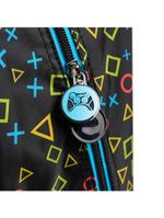 Mochila de rodinhas video game preta