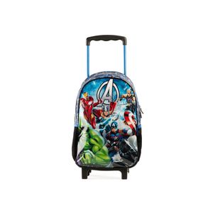 Mochila de rodinha vingadores azul