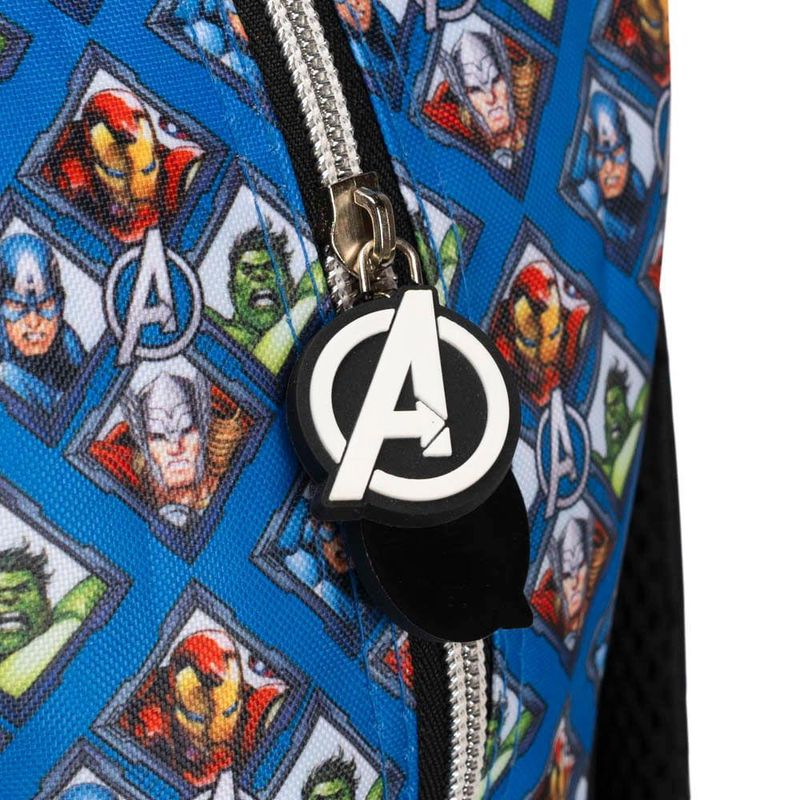 Mochila de rodinha vingadores azul