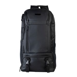 Mochila masculina média executiva para notebook resistente à Água advanced preta
