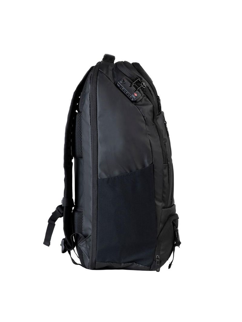 Mochila masculina média executiva para notebook resistente à Água advanced preta