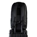 Mochila masculina média executiva para notebook resistente à Água advanced preta