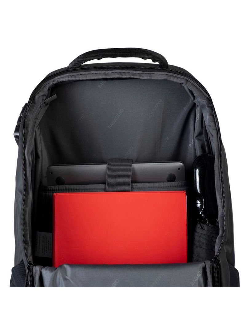 Mochila masculina média executiva para notebook resistente à Água advanced preta