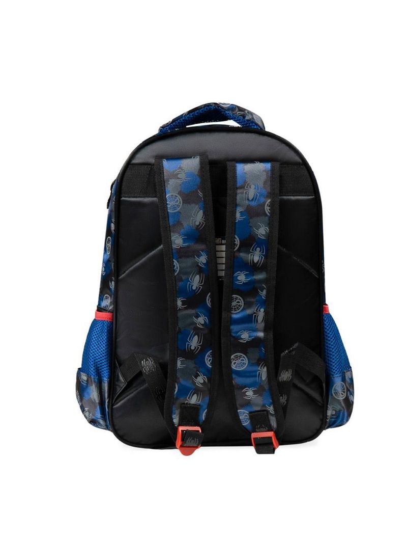 Mochila escolar homem aranha azul escuro