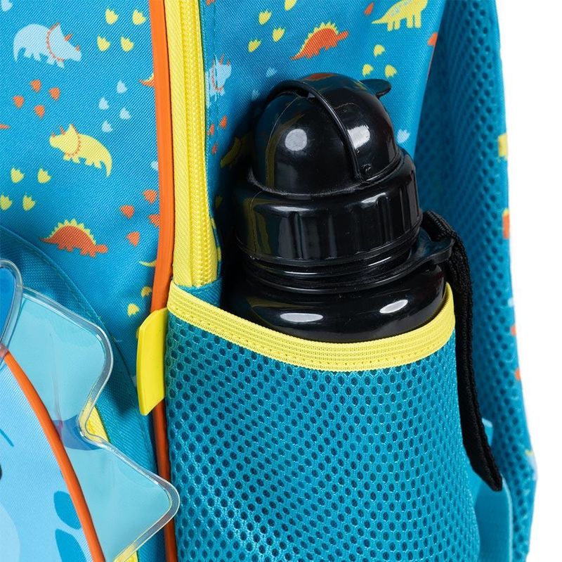 Mochila infantil pets dinossauro azul escuro