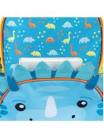 Mochila infantil pets dinossauro azul escuro