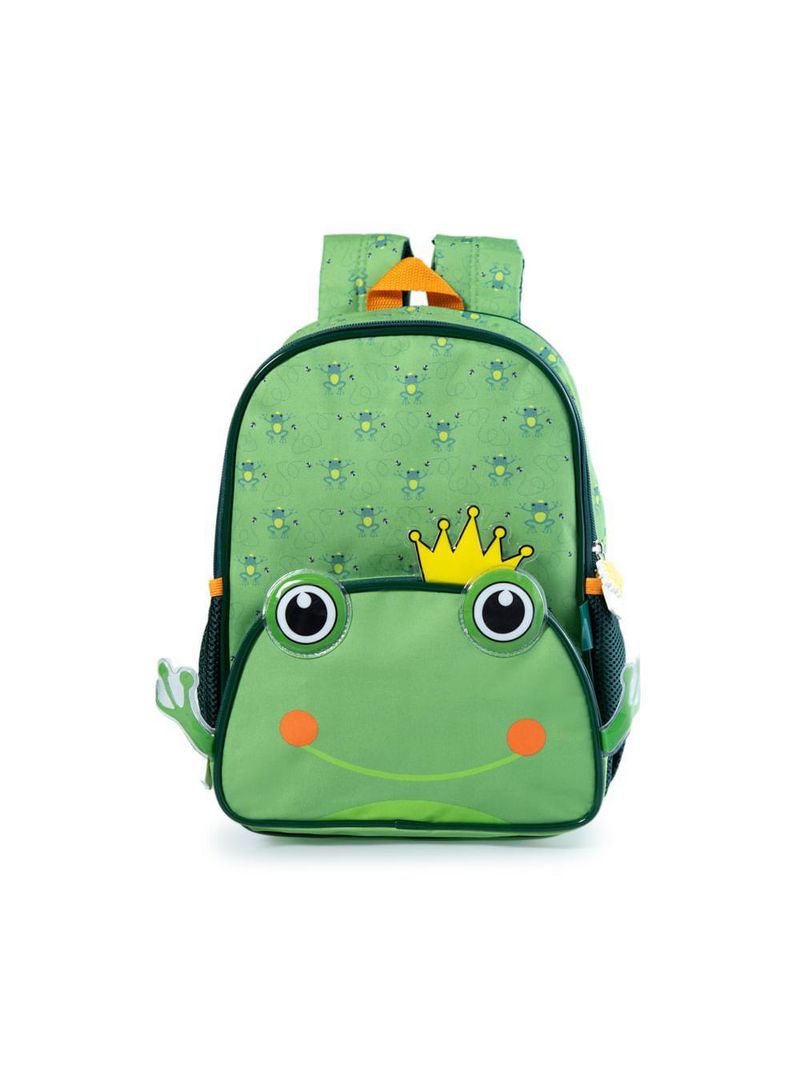 Mochila infantil pets sapo verde