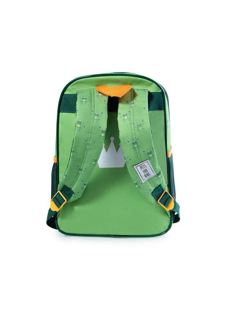 Mochila infantil pets sapo verde