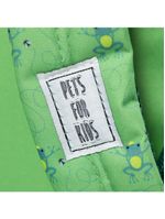 Mochila infantil pets sapo verde