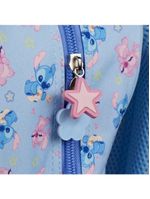 Mochila escolar feminina infantil stitch baby azul claro
