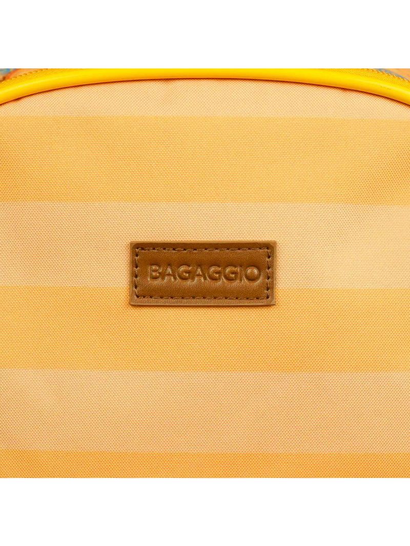 Mochila infantil de rodinhas pets leão baby laranja