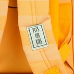 Mochila infantil de rodinhas pets leão baby laranja
