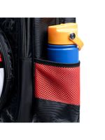 Mochila de rodinha infantil masculina flamengo oficial bola de futebol