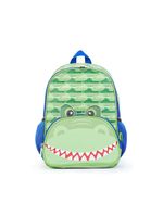 Mochila infantil pets jacaré verde