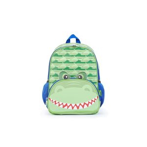 Mochila infantil pets jacaré verde
