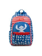 Mochila escolar feminina juvenil stitch hapinnes azul