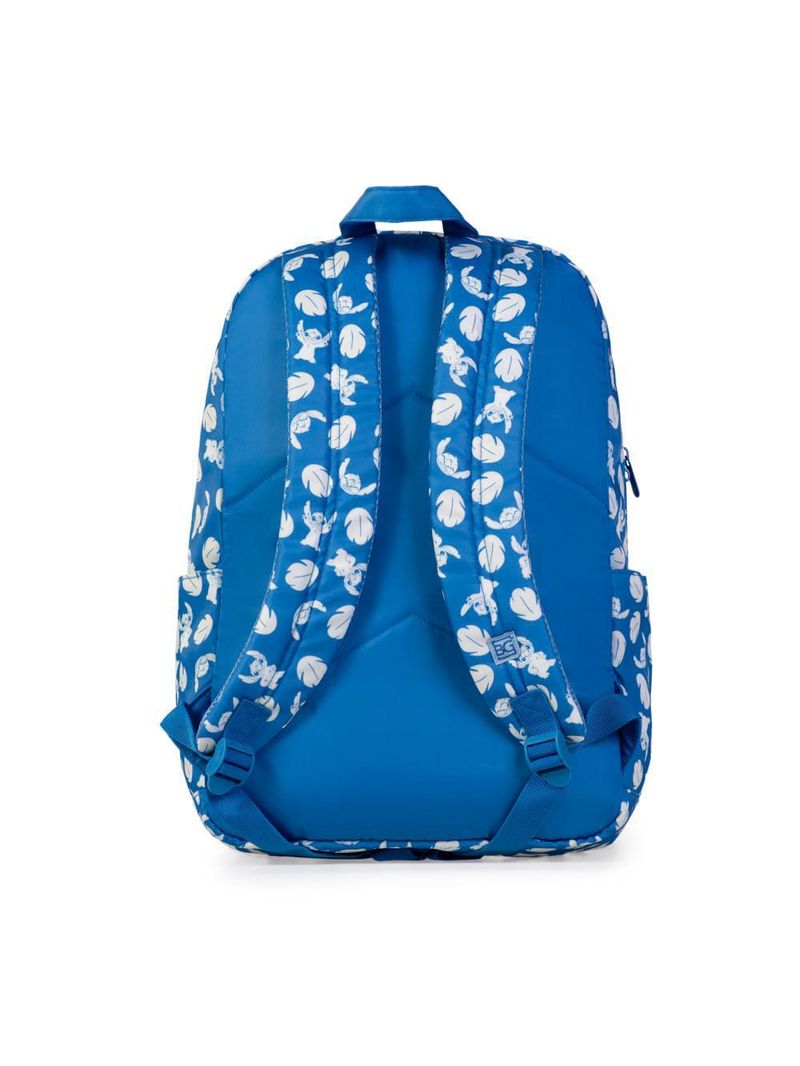 Mochila escolar feminina juvenil stitch hapinnes azul