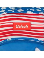 Mochila escolar feminina juvenil stitch hapinnes azul