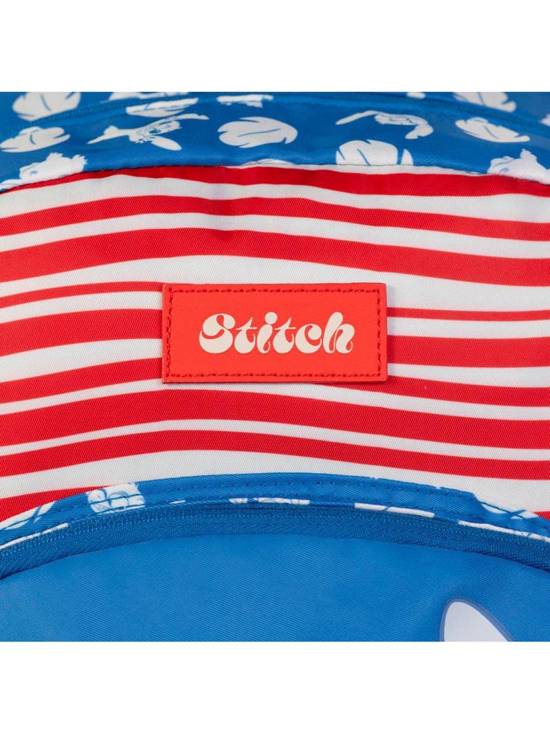 Mochila escolar feminina juvenil stitch hapinnes azul