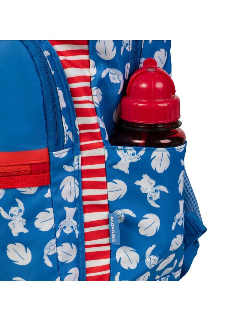 Mochila escolar feminina juvenil stitch hapinnes azul
