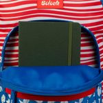 Mochila escolar feminina juvenil stitch hapinnes azul