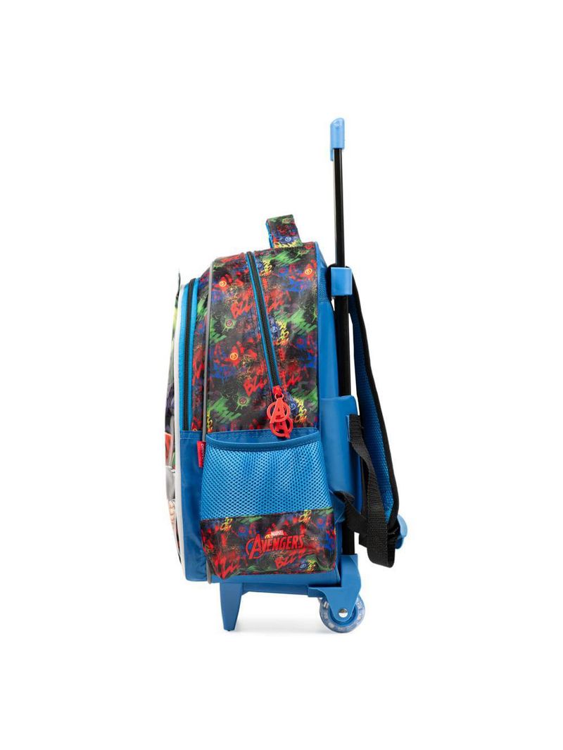 Mochila de rodinha infantil masculina vingadores
