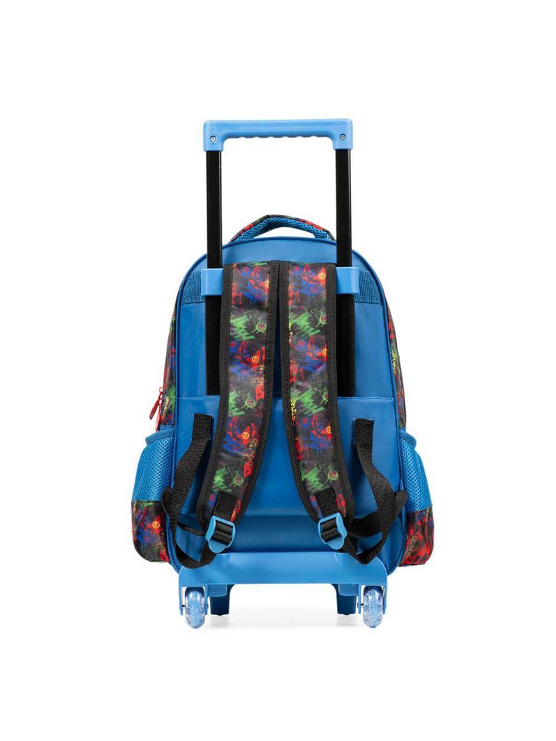 Mochila de rodinha infantil masculina vingadores