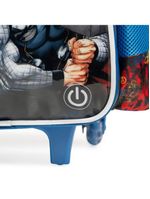 Mochila de rodinha infantil masculina vingadores