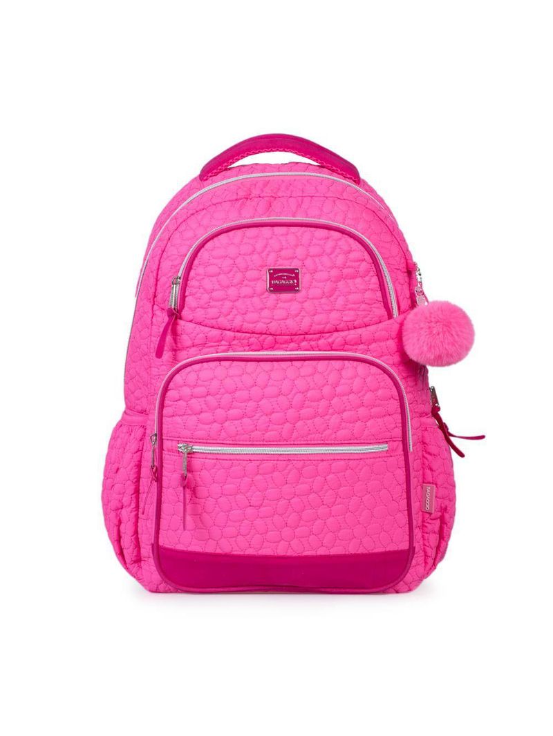 Mochila escolar feminina bg girl rosa