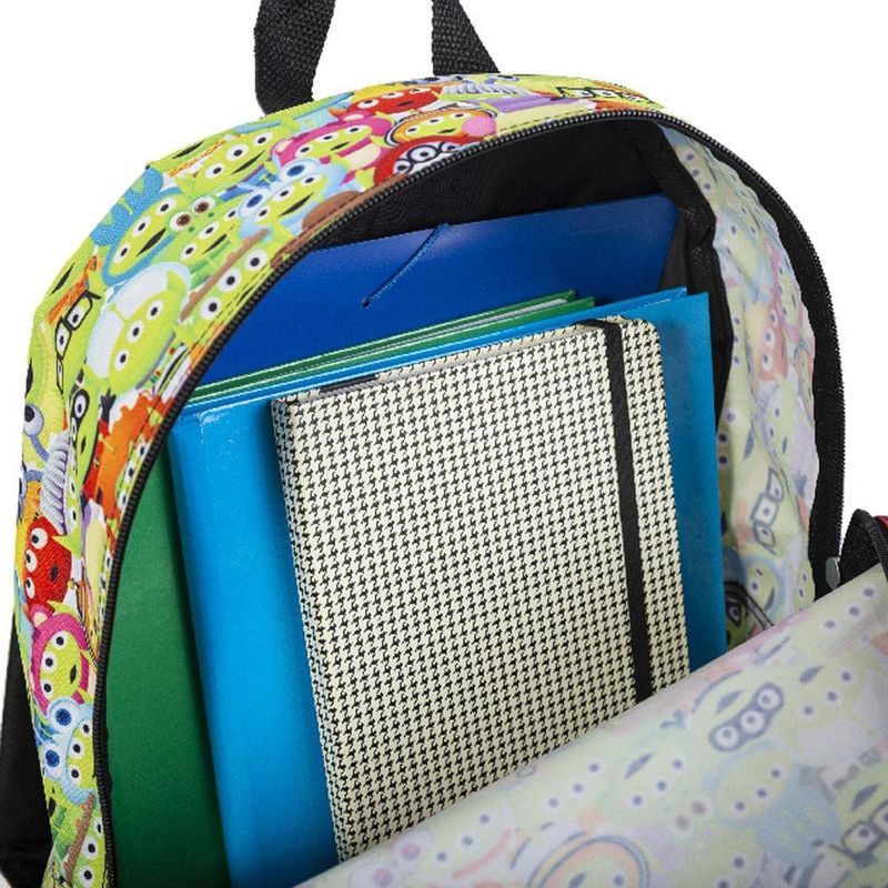 Mochila feminina toy story alien remix verde