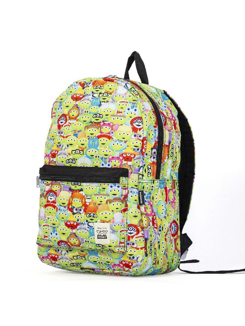 Mochila feminina toy story alien remix verde