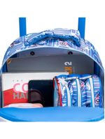 Mochila de rodinha infantil masculina capitão américa com asas removíveis