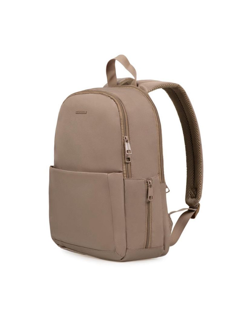 Mochila feminina executiva para notebook versatille marrom