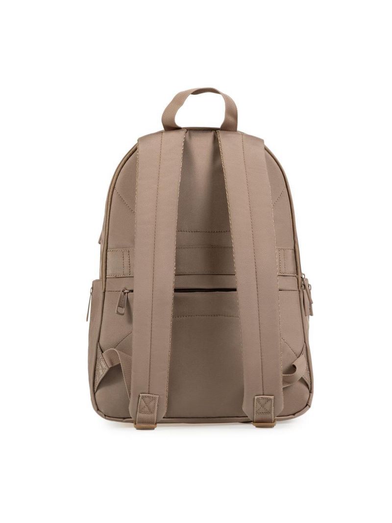 Mochila feminina executiva para notebook versatille marrom