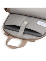 Mochila feminina executiva para notebook versatille marrom